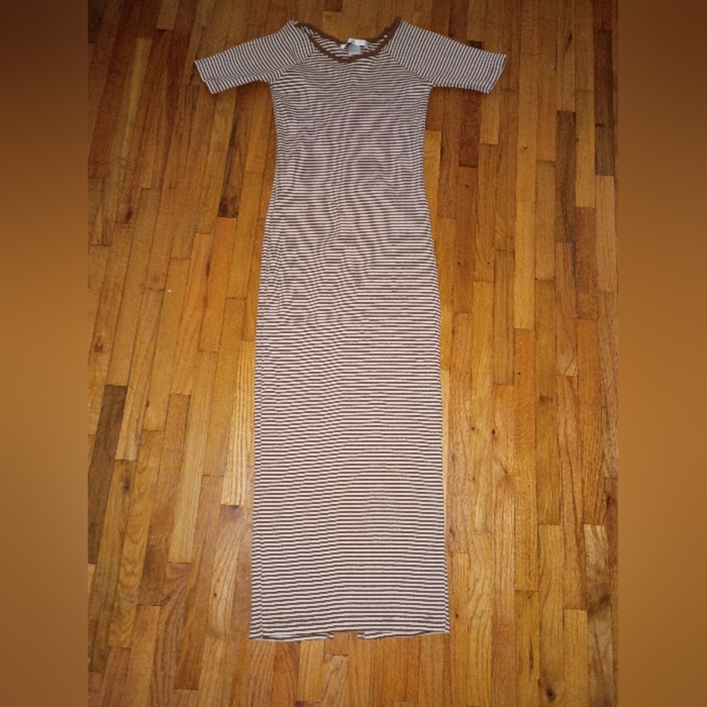 The Limited Striped Maxi Dress